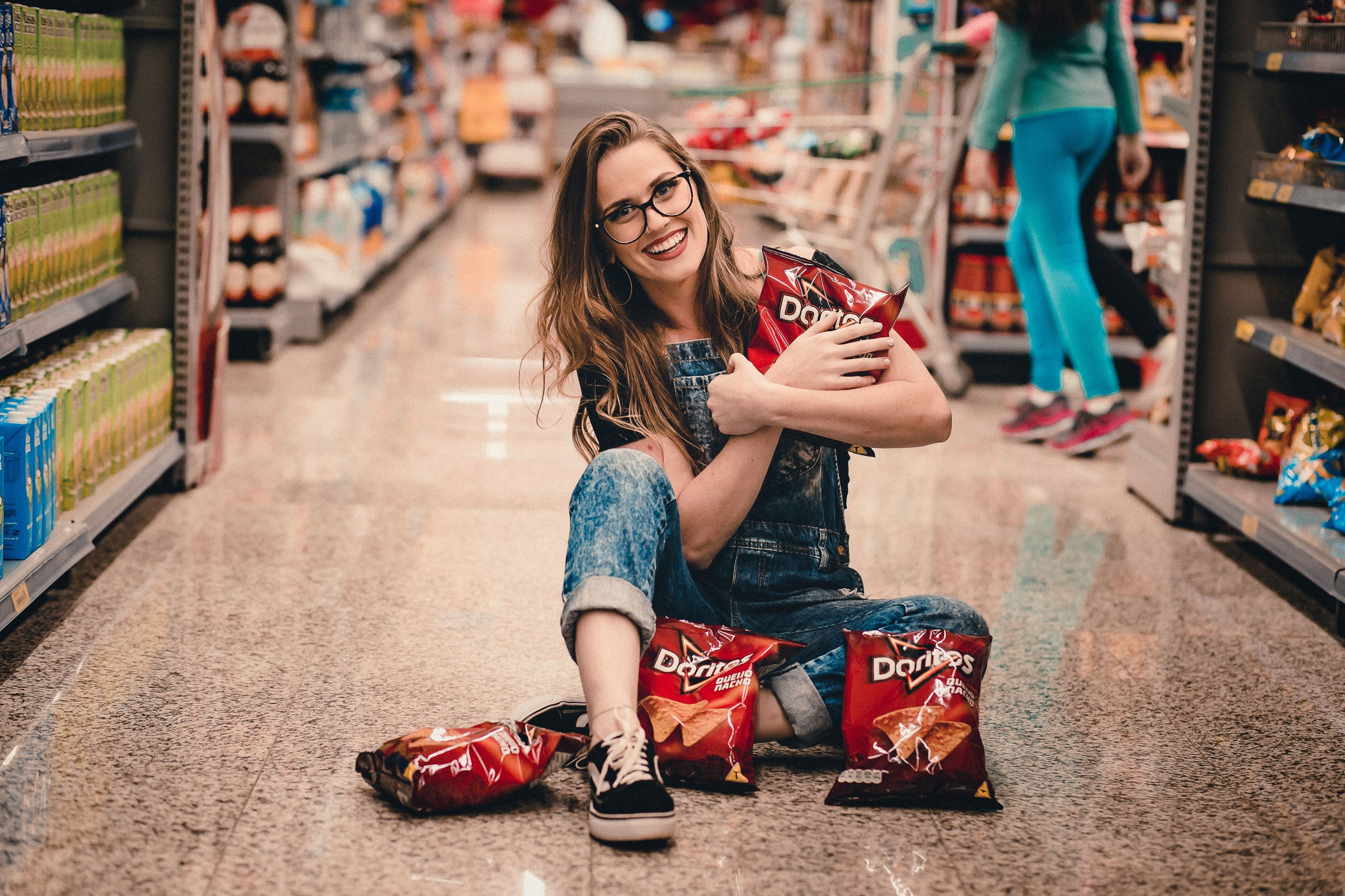 a happy shopper